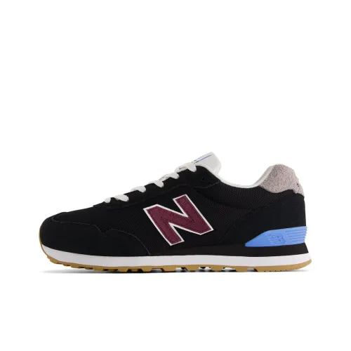 New Balance NB 515 Running Shoes Men Low-Top Black/Red/White/Blue