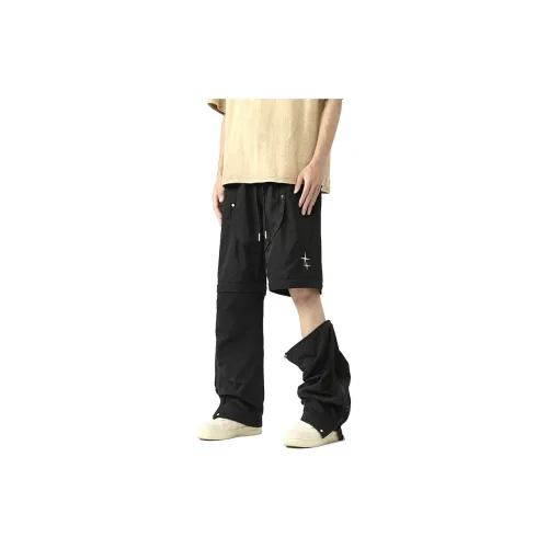 MEIPIN TANG Cargo Pants Unisex Black