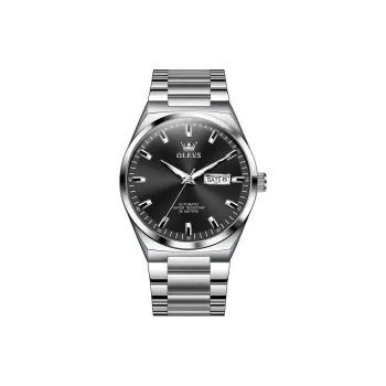 OLEVS Play The Cool Series Mechanical Movement Watch Men's Watches Black Dial