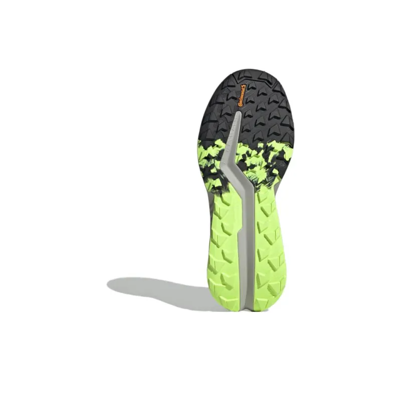 Adidas Terrex Soulstride Flow Gore Tex Wonder Silver Semi Flash Aqua Lucid Lemon Women's-4
