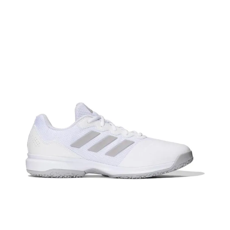 Adidas GameCourt Abrasion Resistant Breathable Low Top Tennis Shoes Unisex White-1