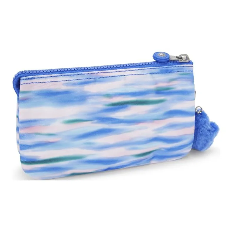 Kipling Recycled Polyester Wallet Large Size Women's Light Blue-1