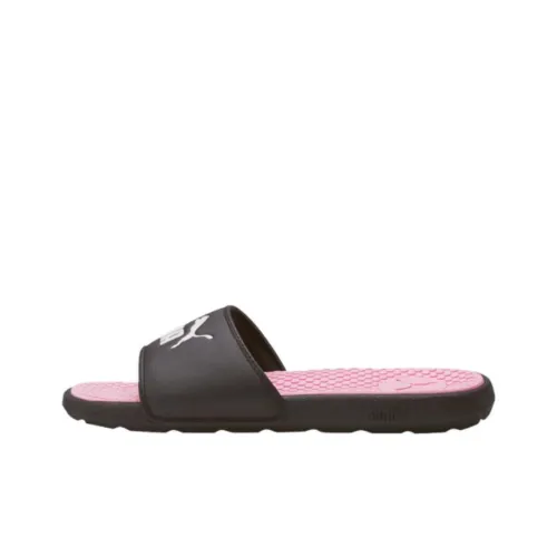 PUMA Cool Cat Slide Slippers Women's Black/Pink