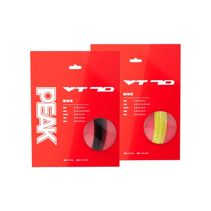 PEAK Stretchable And Durable Badminton String Professional Training Elasticity Durable Multiple Colors-6