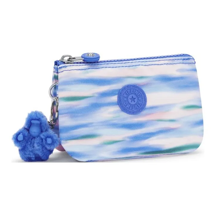 Kipling Recycled Polyester Wallet Small Size Women's Light Blue-1