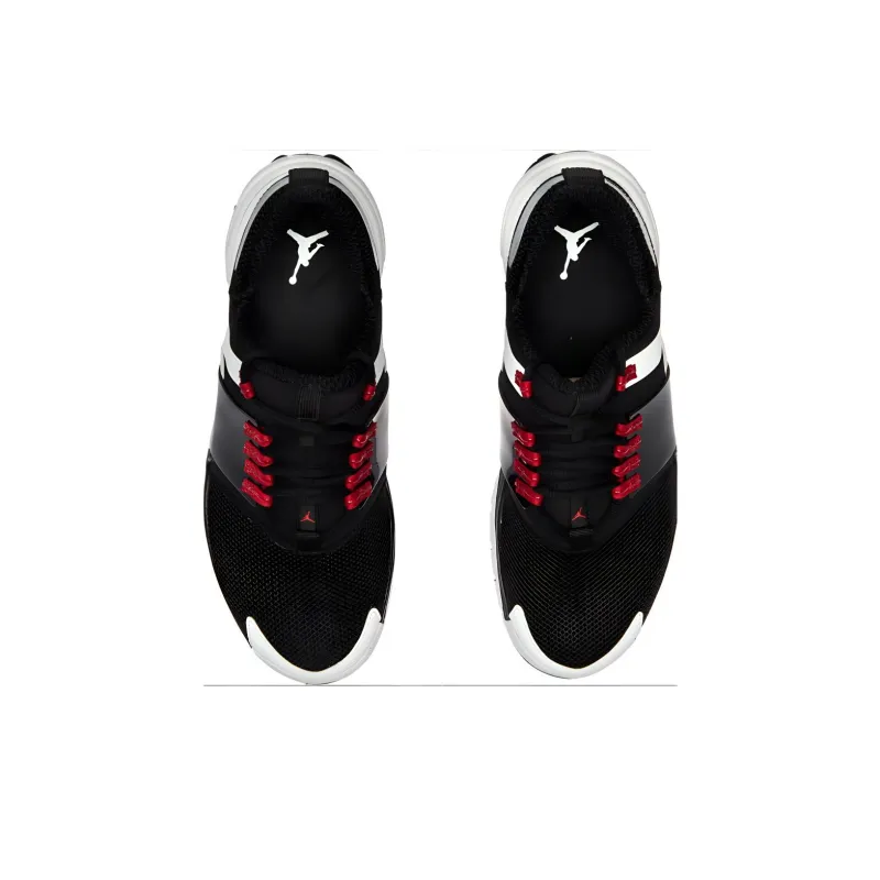 Jordan Alpha Trunner Black White Gym Red-3