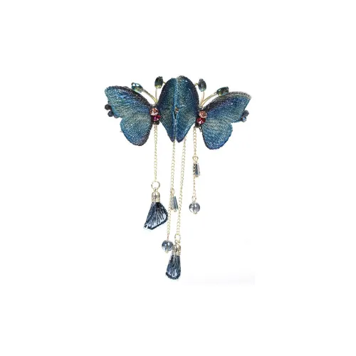 SENDME Fabric Hair Clips Women's