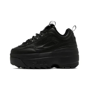 FILA Disruptor 2 Durable Breathable Low Top Casual Shoes Women's Black