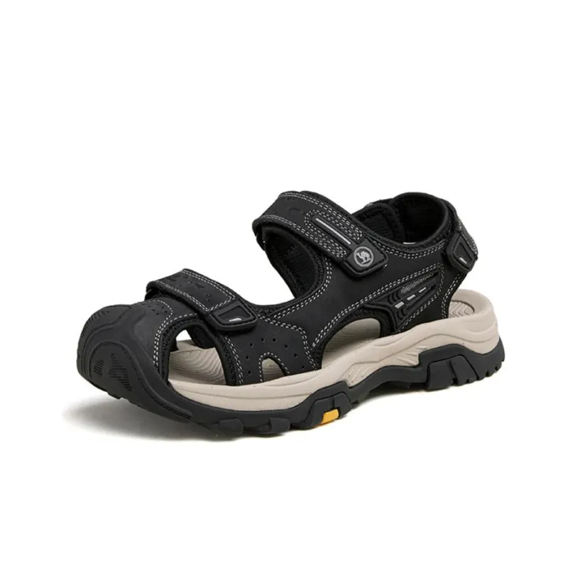 CAMEL Beach Sandals Women's Black-1