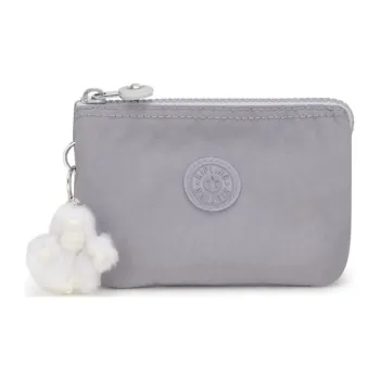 Kipling Recycled Polyamide Wallet Small Size Women's Soft Gray