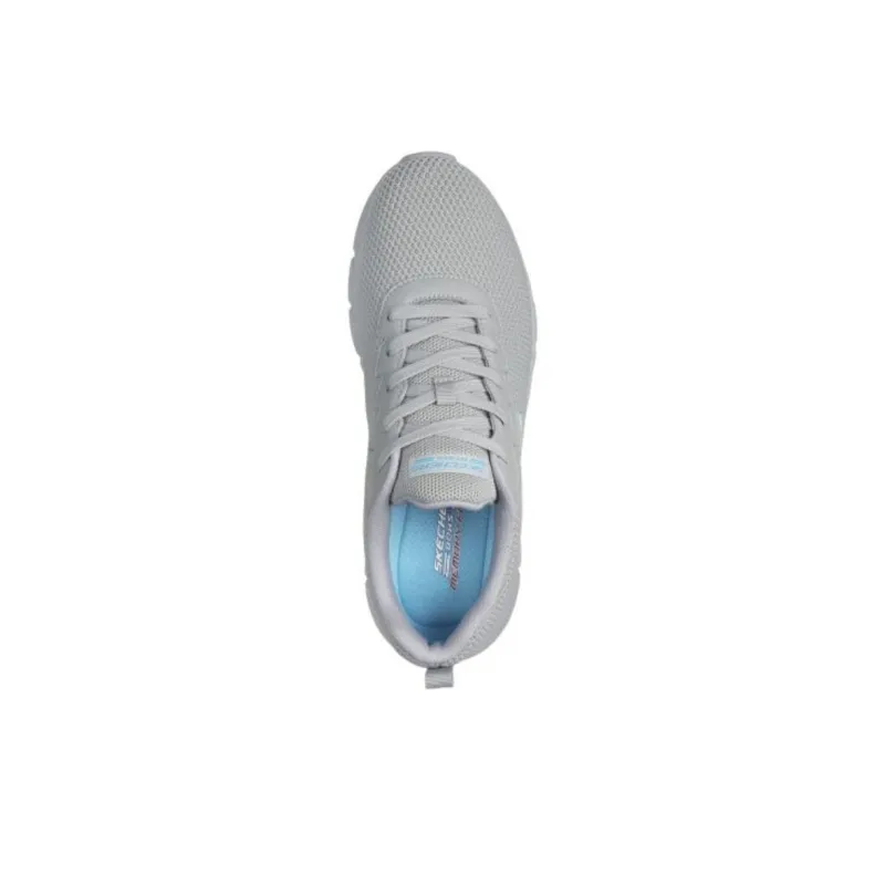 Skechers Cushioning Breathable Low Top Running Shoes Men's White-3