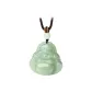 Smiling Buddha Head Hetian Jade Pendant