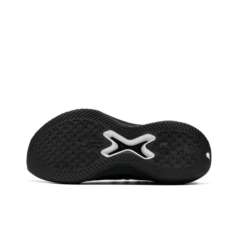 XTEP Two Thousand Kilometers 2.0 Anti Slip Wear Resistant Low Top Running Shoes Men's C Area Black Horse-6