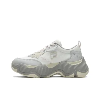 FILA FUSION STARFISH II Starfish 2nd Generation Anti Slip Wear Resistant Low Top Casual Shoes Women's White Gray