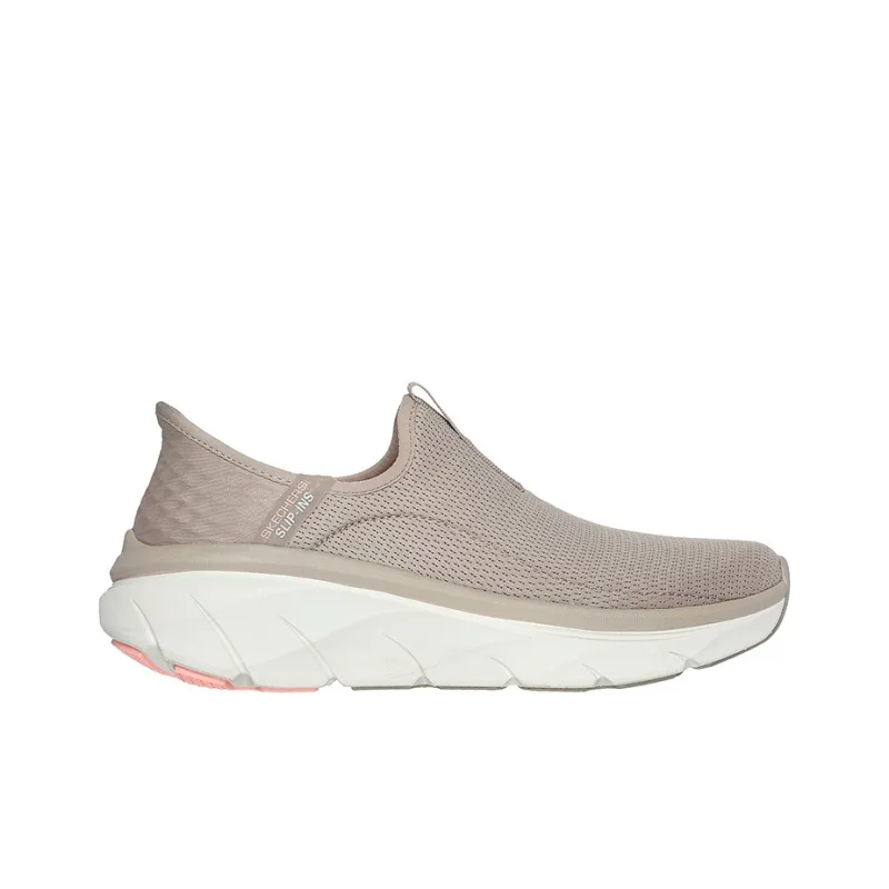 Skechers Hands Free Slip Ins Anti Slip Wear Resistant Low Top Casual Shoes Women's Taupe-1