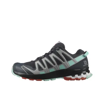 SALOMON XA Pro 3D V8XA Pro 3D V8 Cushioned Wear-Resistant Breathable Low-Top Outdoor Shoes Women's Black Gray