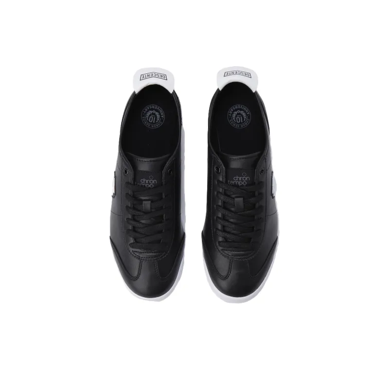 DESCENTE Wear resistant And Waterproof Low Top Running Shoes Unisex Black-3