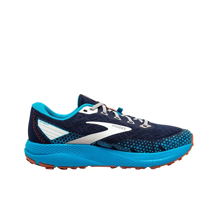 Brooks Divide Anti-Slip Wear-Resistant Low-Top Trail Running Running Shoes Men's Blue-1