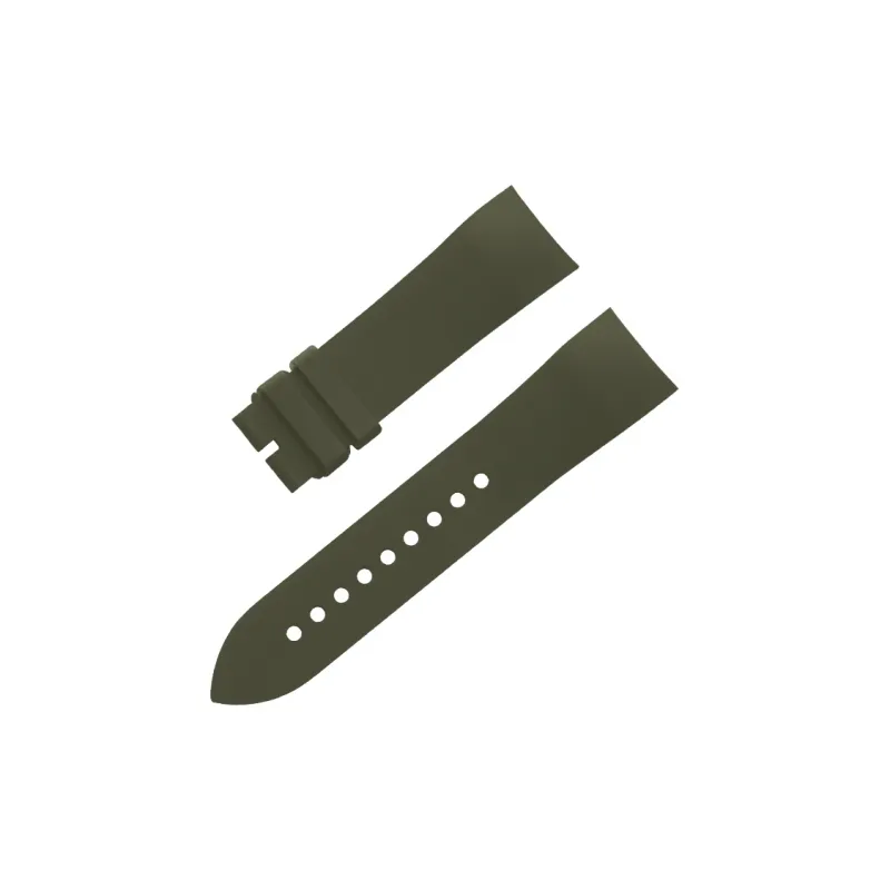 VAGENARI Fluoroelastomer Strap Compatible With Baopai Fifty Meter 5200 Special Edition 43mm Watch Band Unisex-6