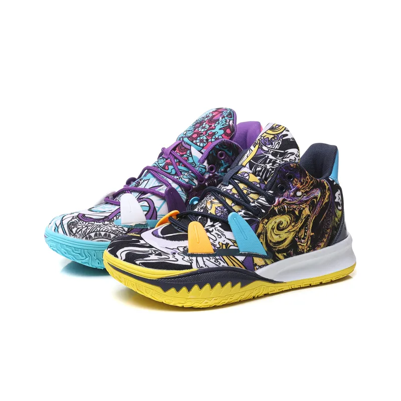 BURCOME Anti Slip Wear Resistant Breathable Moisture Wicking Mid Top Basketball Shoes Unisex-18