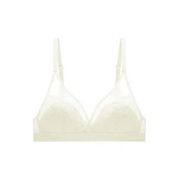Flowers In Water Bra Women's Champagne