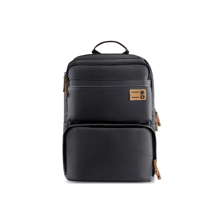 ECHOLAC Nylon Backpack Tubas Unisex Black/Army Green/Gray-1