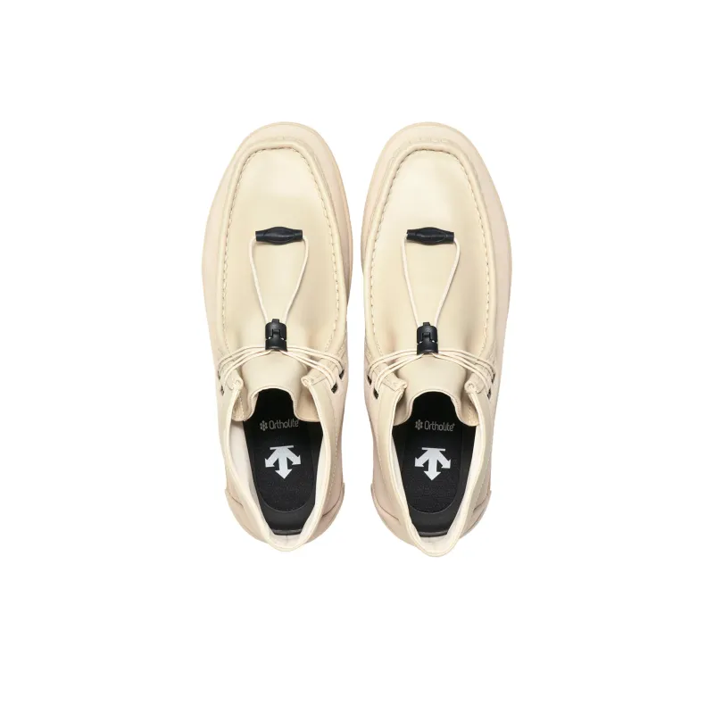 DESCENTE VERTHER B Deodorizing Slip-Resistant Water-Resistant Mid-Top Casual Shoes Unisex Beige-2