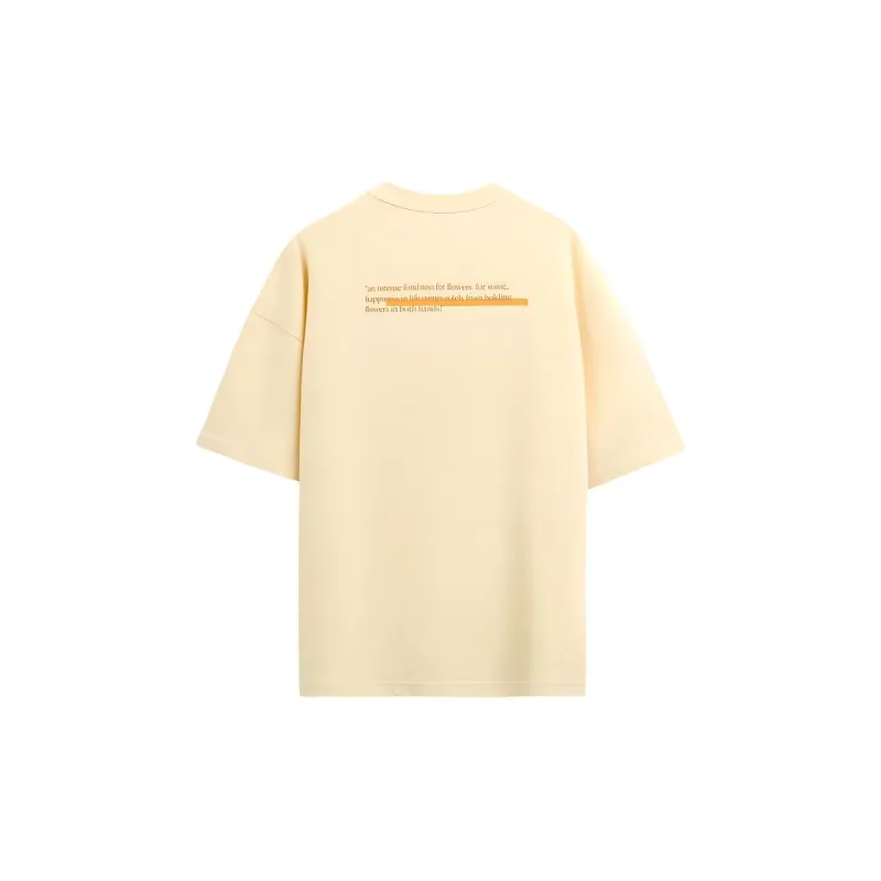 ZARA T Shirts Men Orange-1