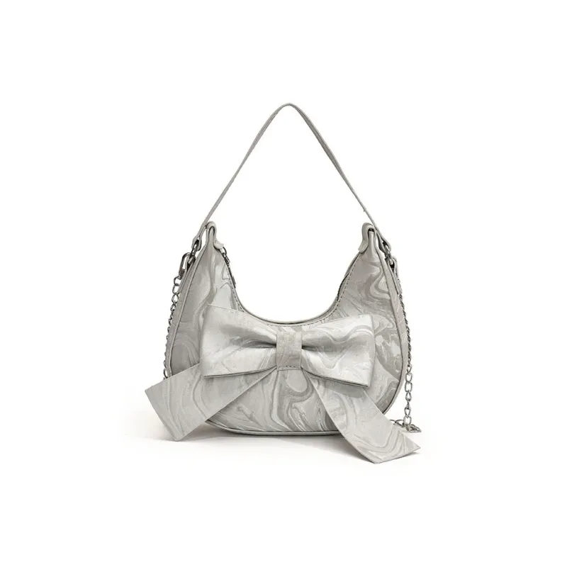 SUPERCUTE Pu Handbag Crossbody Bag Shoulder Bag Regular Women's Black/White/Pink/Silver-7