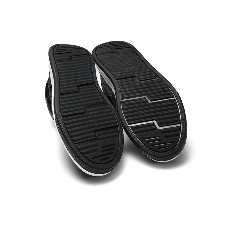 Hautton Jeans Abrasion Resistant Low Top Skateboard Shoes Men's-8