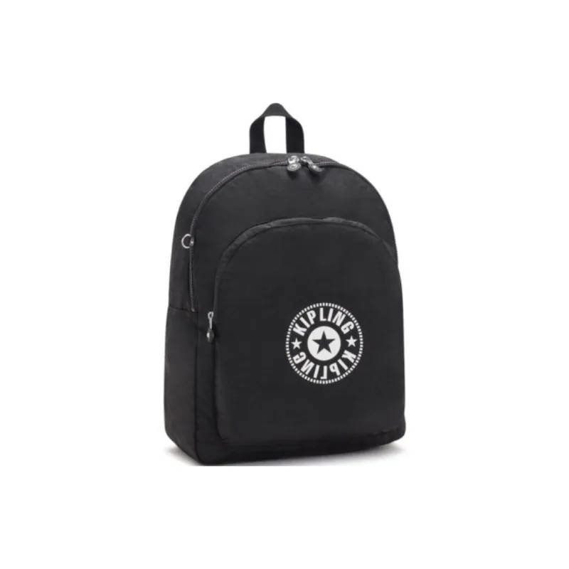 Kipling Polyamide Backpack Large Size Men's Black-1