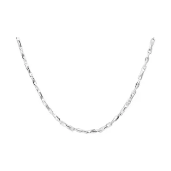 Asia Star Sterling Silver Necklaces Unisex