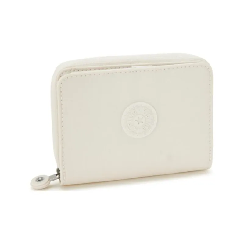 Kipling Polyamide Wallet Medium Size Women's Beige Pearl-1