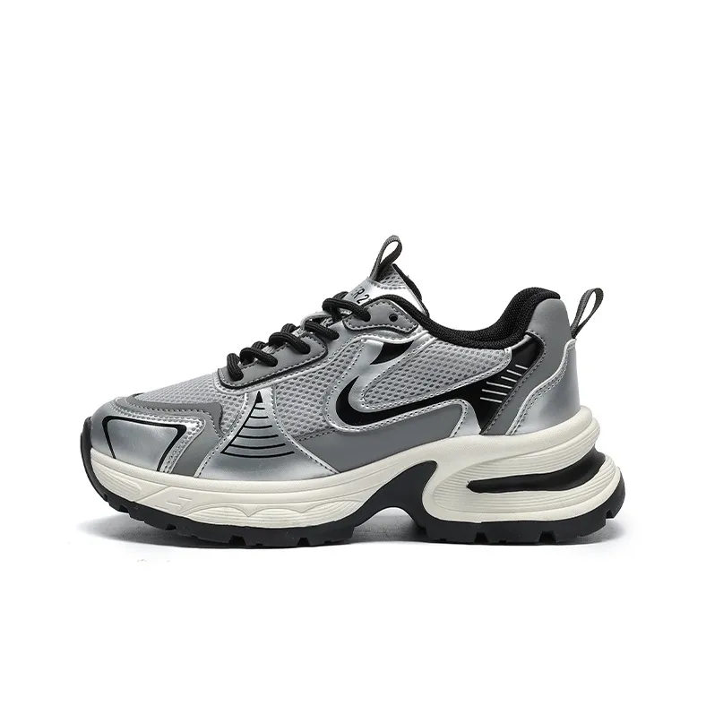 FOREVER 21 Height Increasing Low Top Chunky Sneakers Women's-0