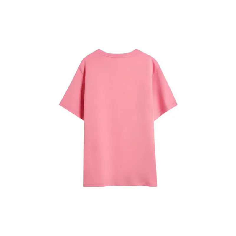 Olrain T Shirts Women's Pink-1