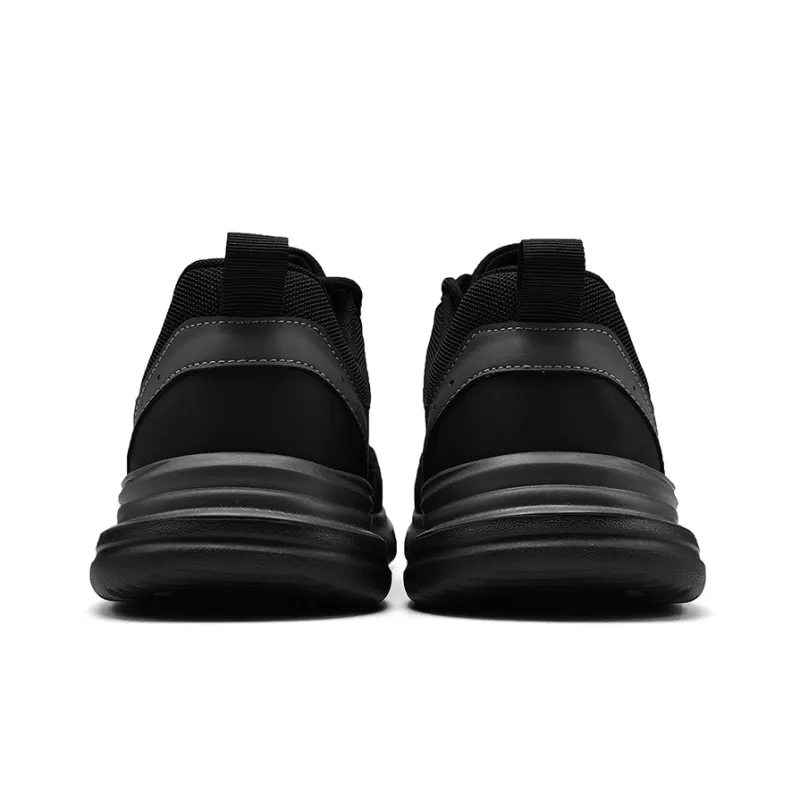 HLA Trendy Patchwork Breathable Athletic Shoes With Height Increase Wear-Resistant Versatile Casual Shoes Men's-3