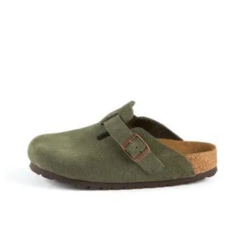 Boku Wrap toe Slippers Unisex Army Green