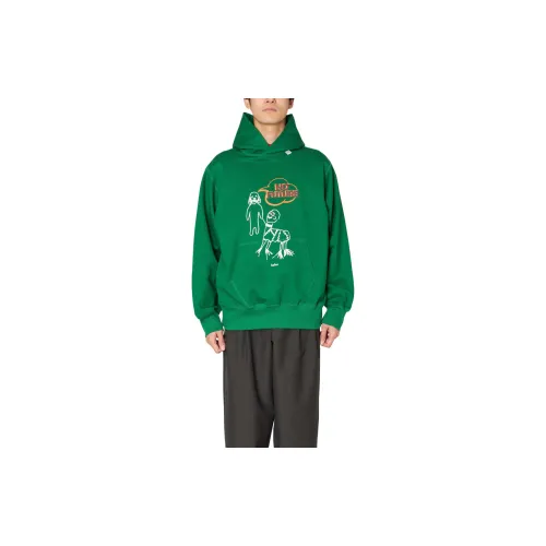 KOLOR Sweatshirts Men Bright Green