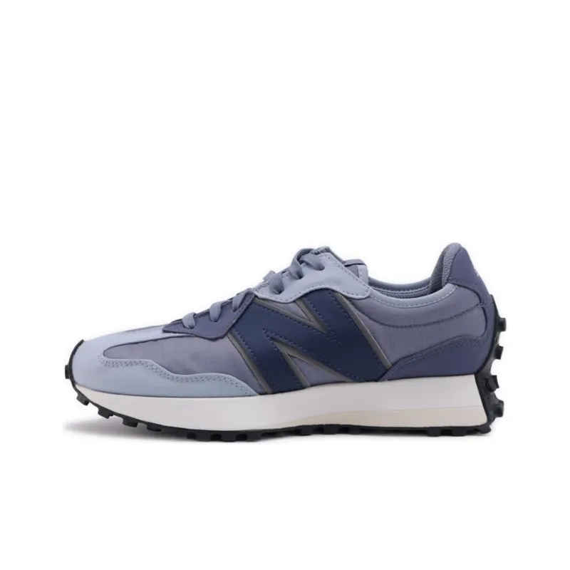 New Balance NB 327 Anti Slip Wear Resistant Low Top Casual Shoes Unisex Blue-0