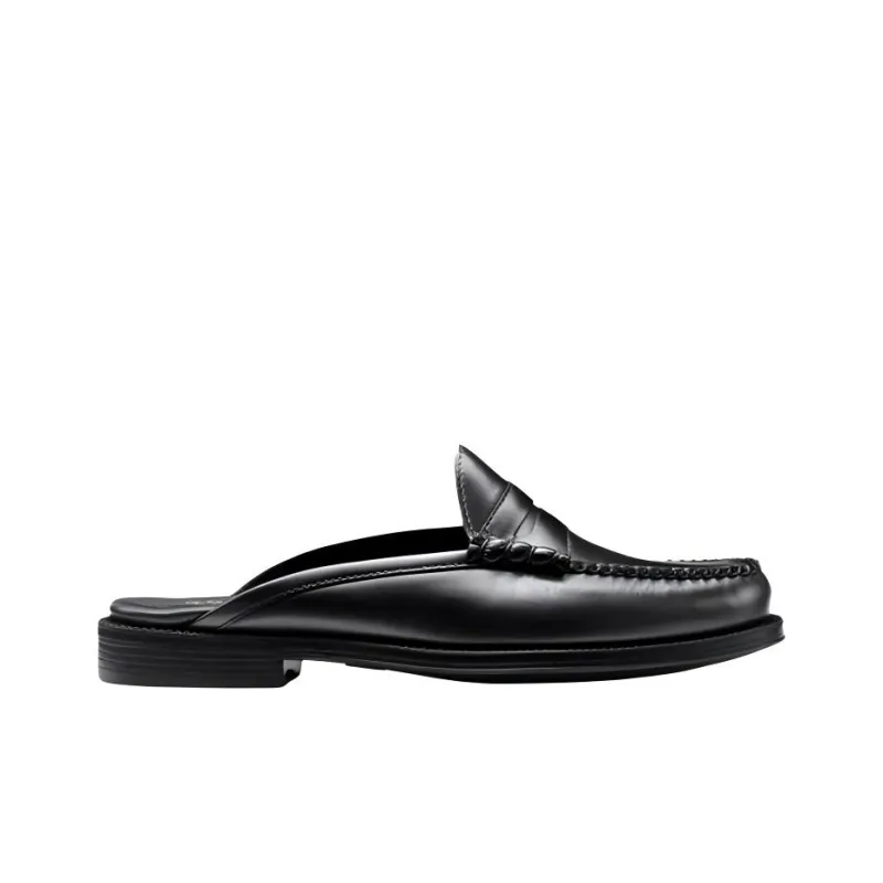 G.H. Bass & Co. Rubber Sole Slip-Resistant Wrap-toe Slippers Men's Black-1