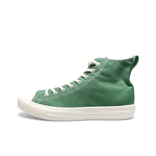 Converse All Star Light Canvas Shoes Women's High-Top Green