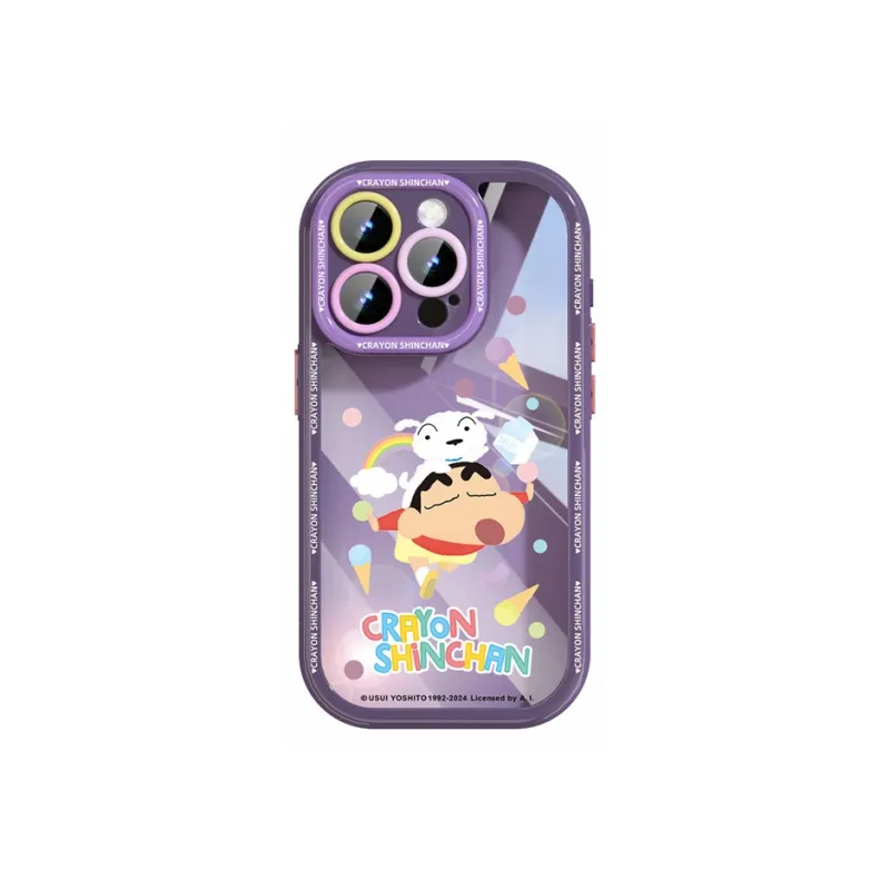 Sen Dog Acrylic Material Cartoon Transparent Phone Cases Suitable For Apple 15Promax/Pro/Plus/14/13/12-3