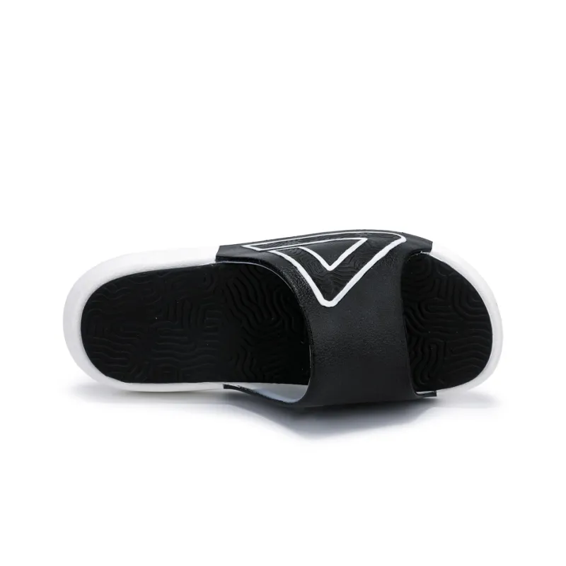 PEAK Taichi Slippers Unisex Black White-3