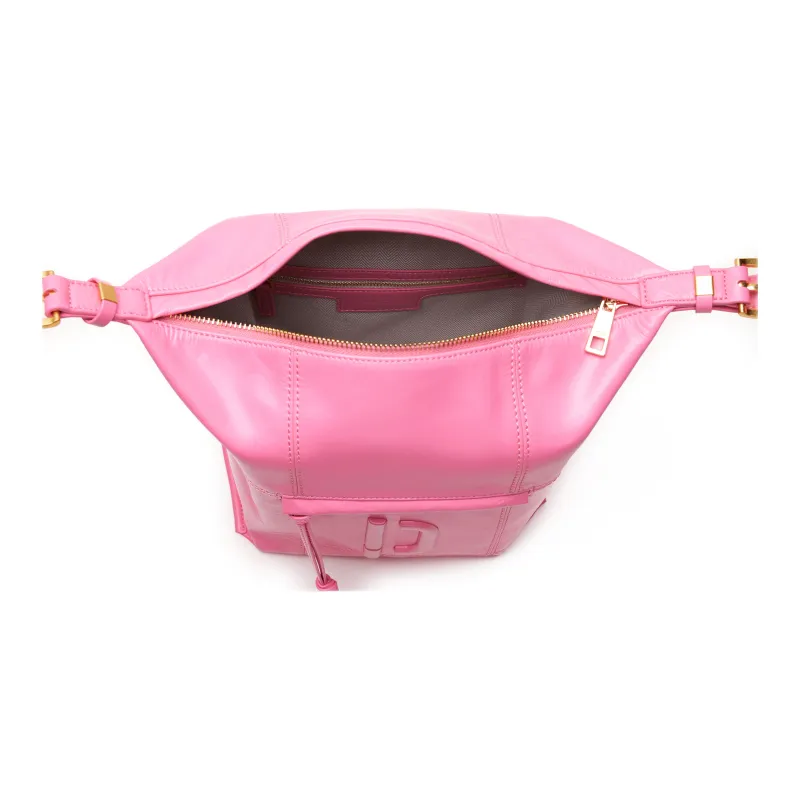 PECO Cow Leather Bucket Bags Shoulder Bag Crossbody Bag Unisex Black/Pink/Denim/White-7