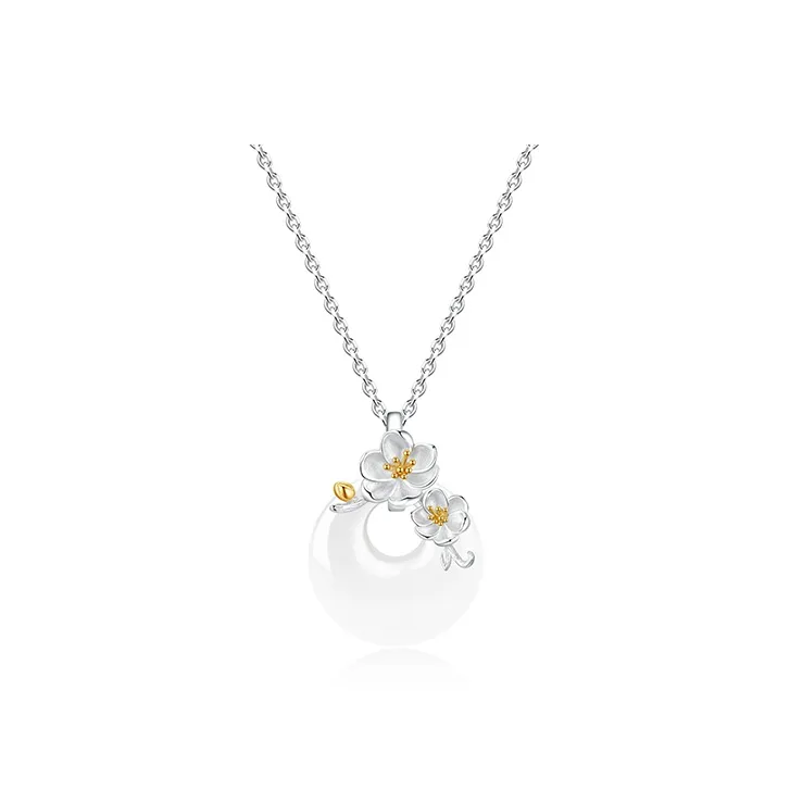 ZSY Chalcedony Necklaces Unisex-3