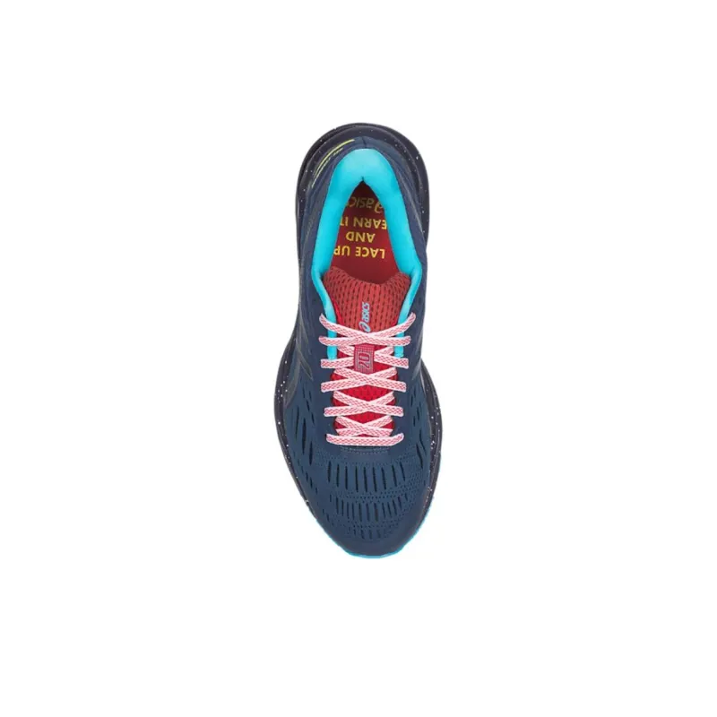 Asics Gel-Cumulus 20 Wear-Resistant Low-Top Running Shoes Women's Blue-4