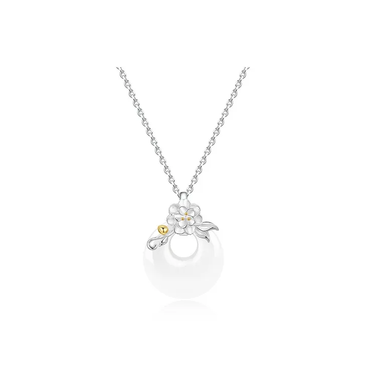 ZSY Chalcedony Necklaces Unisex-7