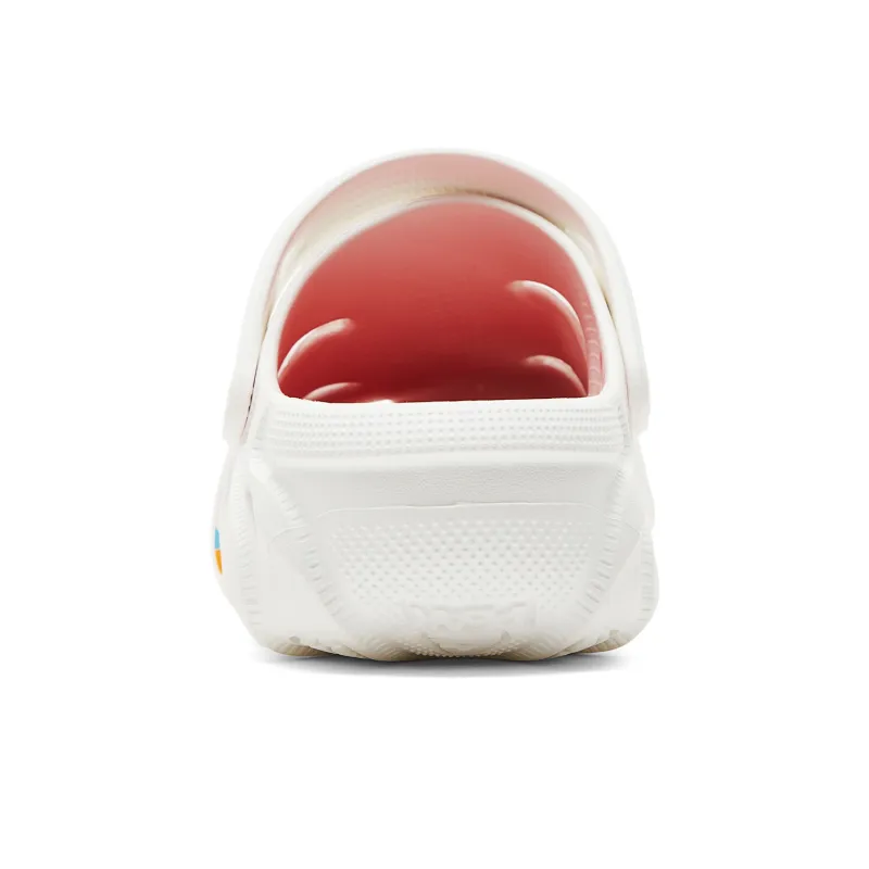 PEAK Taichi Long Clogs Sandal Men's Milky White Red-4
