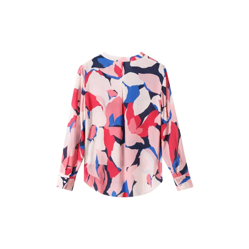 H-YXIANG Shirt Women's Pink Glitter-1