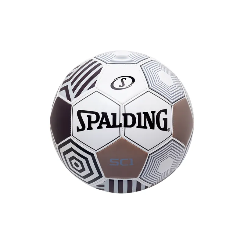 SPALDING Competition Balls Size 5 Soccer TPU Machine Stitched Soccer Ball Unisex White-2